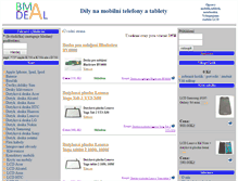 Tablet Screenshot of dilynamobily.cz